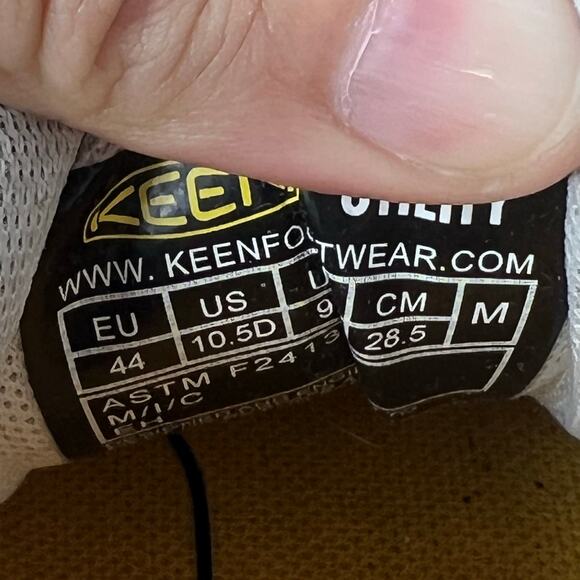 Keen Utility Footwear Vista Energy Shift Carbon Toe Sneaker Blue Men's 10.5D - Picture 9 of 10